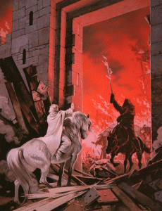 460px-Angus_McBride_-_Gandalf_facing_Witch-king